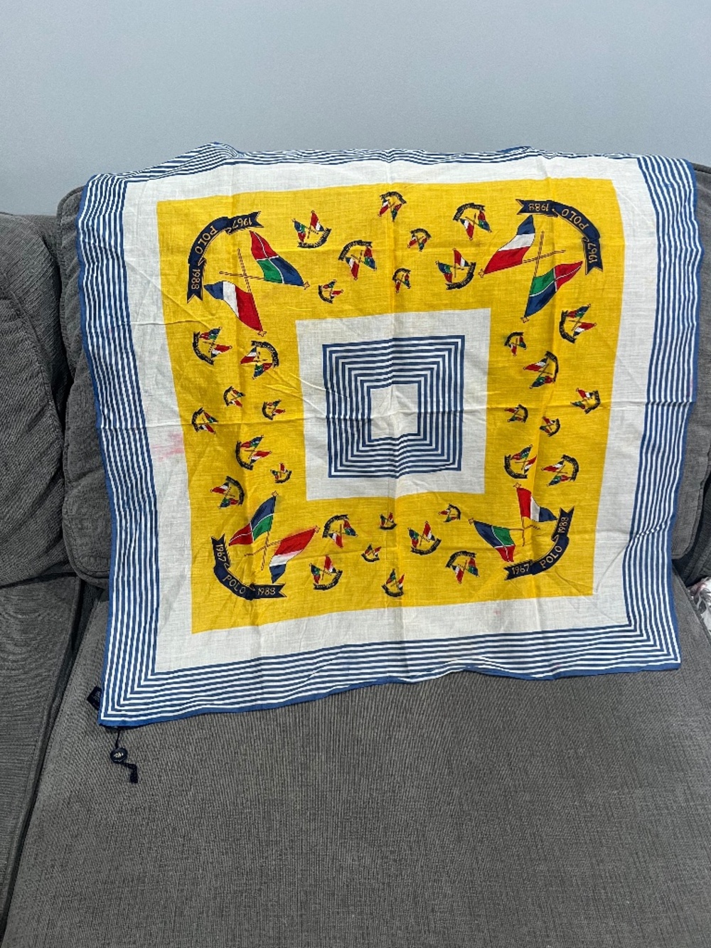 Polo Ralph Lauren Square Cotton Scarf